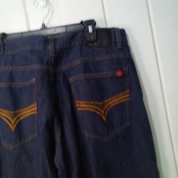 Mecca Shorts Men 38 Denim Dark Wash Blue - Picture 11 of 13